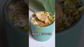 Pistachio Affogato (Pista Ice Cream & Coffee) #shorts