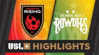 8.10.2024 | Phoenix Rising FC vs. Tampa Bay Rowdies - Game Highlights