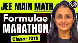 JEE MAINS MATH :CLASS 12th IITJEE Maths Formule Complete Revision for FULL SYLLABUS 4 Hours NON-STOP