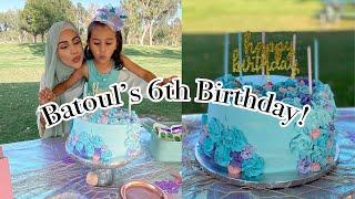 Batoul's 6th Birthday Party ! Mermaid Theme ‍️ @ZahraaBerro