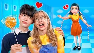 Из ботанши в гигантскую куклу из игры в кальмара! Как стать популярной куклой!?