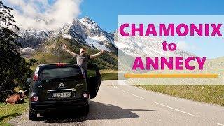 A Stunning Scenic Drive from Chamonix to Annecy in France!