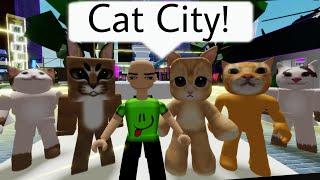 BOBBY AND EL GATO IN CAT CITY | Funny Roblox Moments | Brookhaven RP
