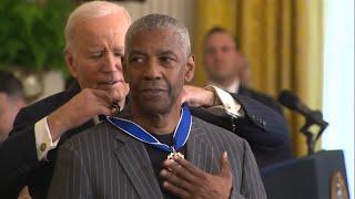 Hillary Clinton, George Soros and Denzel Washington received the highest US civilian honor