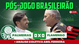 PÓS-JOGO + COLETIVA ABEL FERREIRA | PALMEIRAS 0X0 FLAMENGO | #BRASILEIRÃO 2024