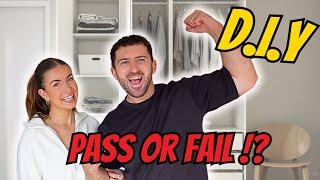 DIY wardrobe nightmare - did we pass or fail!? | SURI | AD