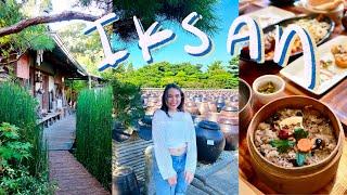 iksan vlog  healing in a traditional korean jar garden and treehouse cafe