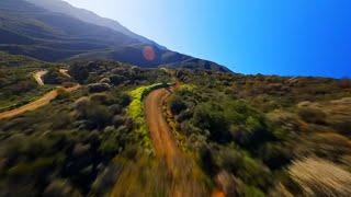 Skyline Trails in Corona CA (Cinematic FPV)