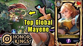 HoK Top Global : 【Mayene】 【Ji Xiao Man - Clash Lane】