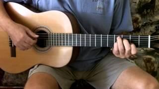 How To Play "Blue Shadows" on Guitar - Three Amigos