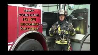 Firefighter SCBA donning - How to improve your "Mask Up" times