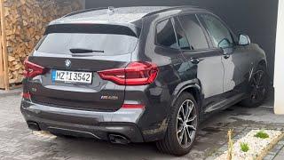 2020 BMW X3 M40i Stock Exhaust Sound Cold Start and Revs