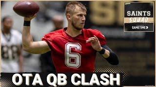 SAINTS SQUAD SHOW: What New Orleans Saints MUST SEE From Tyler Shough, Spencer Rattler In OTAs