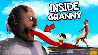 What's Inside GRANNY HEAD In GTA 5?!