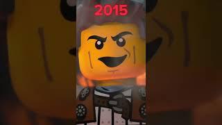 Kai Vs Master Of Smoke 2024 Vs 2015 #ninjago #nostaliga #shorts