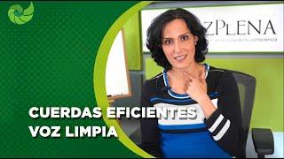 Cuerdas eficientes = Voz limpia y clara | VozPlena