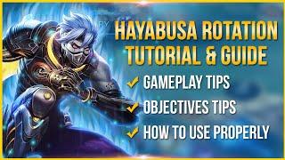 HAYABUSA Gameplay Tutorial 2021(English): Rotation, Objectives, Tips & Tricks | Mobile Legends | ML