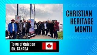 Town of Caledon Celebrate the Christian Heritage Month