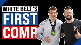 White Belt Tournament | A BJJ White Belt's 1st Competition No-Gi (FULL MATCHES)