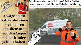 Ansage an die Gaffer, die einen sterbenden Familienvater vor den Augen seiner Kinder gefilmt haben!