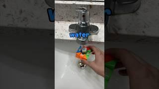Will water make it FASTER? 