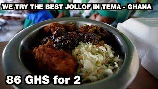 Exploring Tema Restaurants | Trying Authentic Ghana Jollof At Hanksons (Community 4 Tema Ghana)