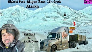 Scariest Drive to Alaska Highest Glacier  | Prudhoe Bay | Deadhorse | Arctic Ocean