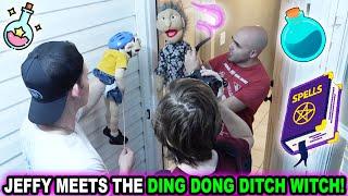 JEFFY MEETS THE DING DONG DITCH WITCH!