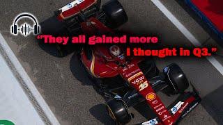 Charles Leclerc Team Radio After get's P4 in Quali ImolaGP 2024