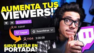 COMO PASAR DE 30 A 1000 VIEWERS EN UN DIA NO CLICKBAIT | PORTADA DE TWITCH! | Consejos | UrbVic