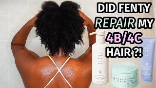 Am I Imagining Things? | Honest Fenty Hair Review on 4B/4C Hair: Shampoo, Conditioner & Comeback Kid