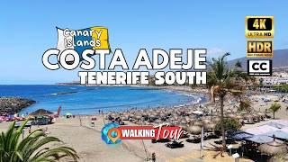 Tenerife South [Costa Adeje ] 4K HDR | Playas de Troya to Fanabe Beach