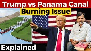 Trump vs Panama Canal Burning Issue - Explained | Israel Jebasingh | Tamil