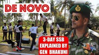 De Novo Selection System - SSB in 3 Days by Maj Gen VPS Bhakuni | Crack SSB with SSB Sure Shot