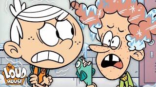 Lincoln's Middle School Turns Into Ice! | "Too Cool for School" Full Scene | The Loud House