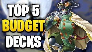 Top 5 Best BUDGET Yugioh Decks | POST PHNI