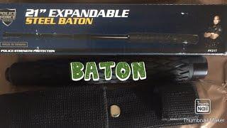 POLICE FORCE TACTICAL STEEL BATON