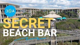 SECRET Beach Bar in Seagrove Beach, Florida!