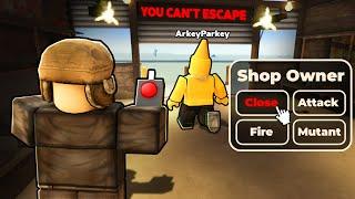 Playing As The SHOP OWNER To Troll Arkey in Dusty Trip!