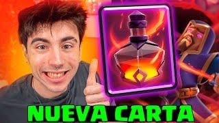 LA NUEVA CARTA ES UN HECHIZO ROTISIMO!! *rompe clash royale*