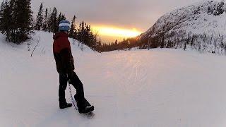 Snowskate in Sweden 3