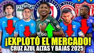 ¡ÚLTIMA HORA! Cruz Azul PREPARA 4 VENTAS para 2025 ¿Rony será el BOMB4ZO?