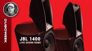 JBL Synthesis 1400 Array BG Live Sound Demo