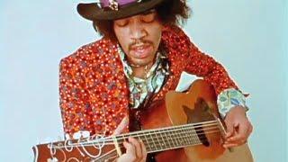 Jimi Hendrix On An Acoustic Guitar (only known 2 videos RARE)