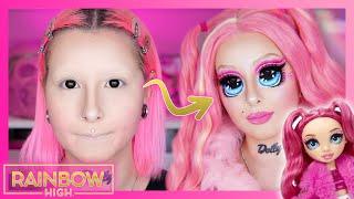 TRANSFORMATION RAINBOW HIGH  | Stella Monroe Makeup