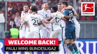 Congratulations St. Pauli - Great Comeback Win to Become Bundesliga 2 Champions!