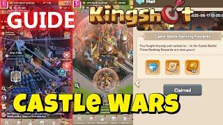 your best guide on castlewars for kingshot