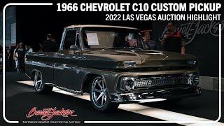 World Record Las Vegas Auction Highlight // 1966 Chevrolet C10 Custom Pickup // BARRETT-JACKSON