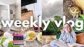 reading 5 star fantasy books + going book shopping | WEEKLY VLOG