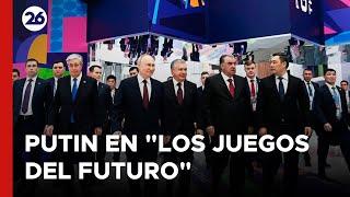 RUSIA | Putin estuvo presente en la inauguración de "Los Juegos del Futuro"